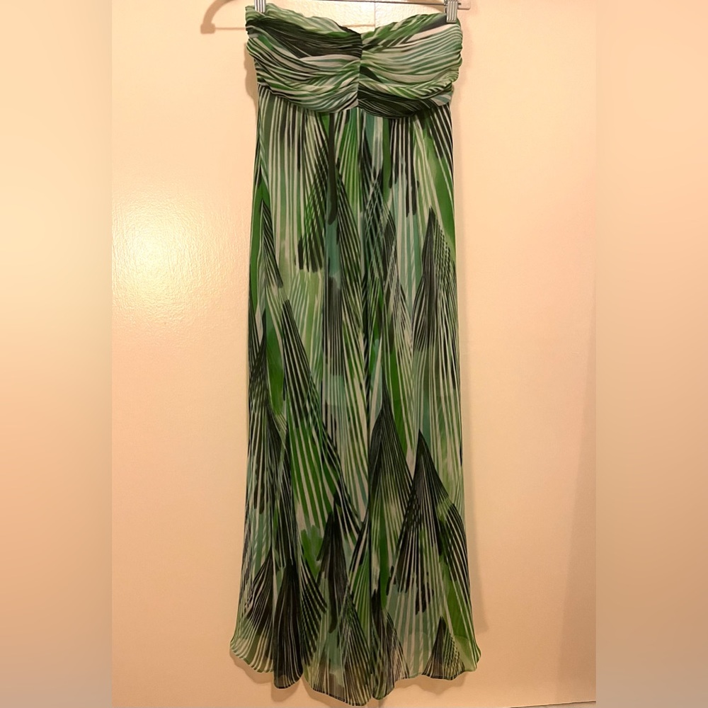 Green Summer Low Back Dress - perfect for a wedding